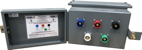 power distribution box quick connect|Generator Quick Connect Tap Boxes – Wall Mounted .